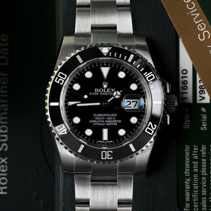 Rolex Submariner Autentické Čierne | Limitovaná Edícia™
